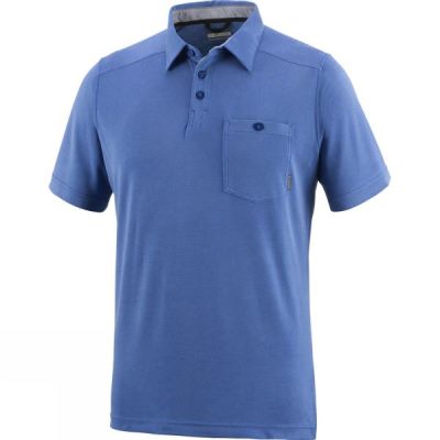 Polo Columbia Sun Ridge II Novelty Hombre Moradas - Chile ZGM486371